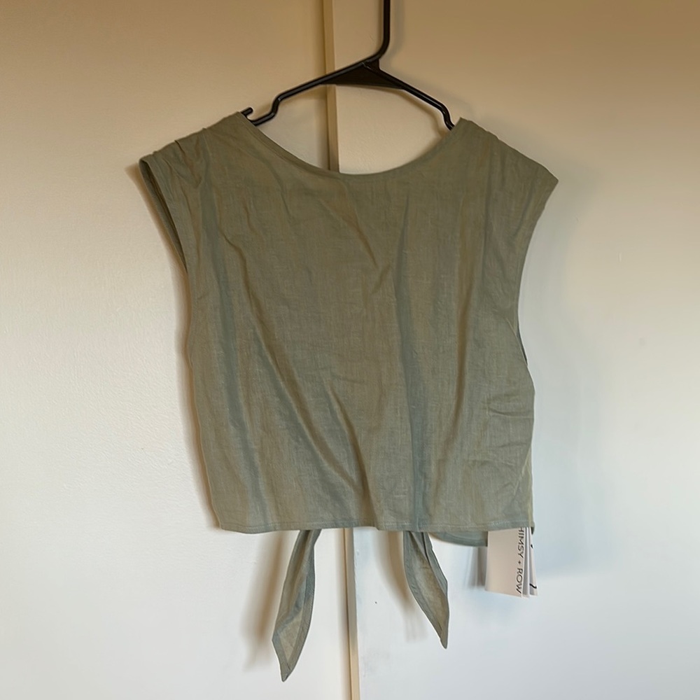 Whimsy and Row Valentina Top in Sage